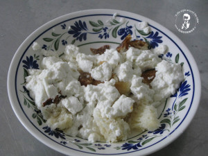 Pane e ricotta calda